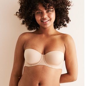 Aerie Nude Strapless Bra 38C New with Tags